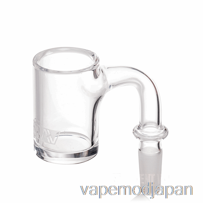 VAPE MOD GRAV 10mm シームレス クォーツ バケット バンガー 90 度